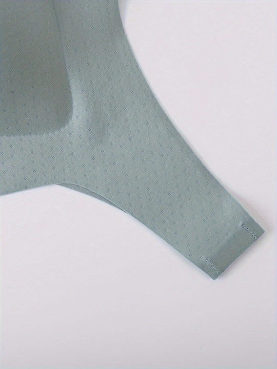 Sujetador para mujeres, sin costuras, sin aros, con broche frontal, de ocio, de latex, transpirable, simple, delgado, dinamico y sexy, que levanta y da forma