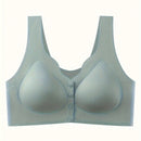 Sujetador para mujeres, sin costuras, sin aros, con broche frontal, de ocio, de latex, transpirable, simple, delgado, dinamico y sexy, que levanta y da forma