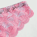 ROMWE Conjunto de lenceria femenina con detalles de encaje en forma de lazo y decoracion de aros