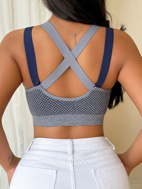 Sujetador para mujeres sin cables con relleno removible, ideal para yoga