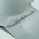 Sujetador para mujeres, sin costuras, sin aros, con broche frontal, de ocio, de latex, transpirable, simple, delgado, dinamico y sexy, que levanta y da forma