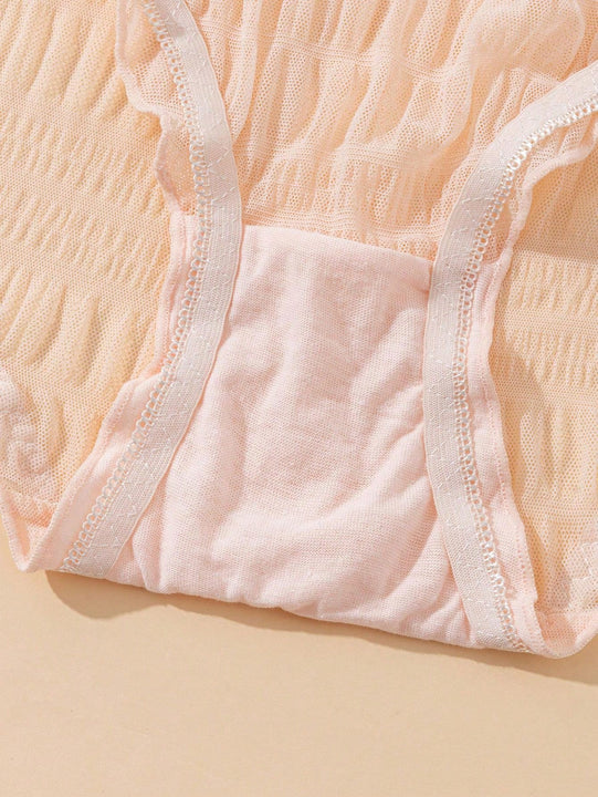 Set de 5 piezas de bragas triangulares para nina estilo japones de malla dulce