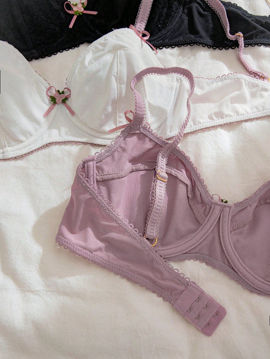 Romantico encaje y huecos agradables para taza delgada, juego de 6 piezas