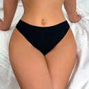 Mujeres Sexy Moda Tanga con tiras entrecruzadas