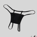 2 piezas de ropa interior sexy para mujeres, ropa interior sexy, tanga sin entrepierna estampado grafico