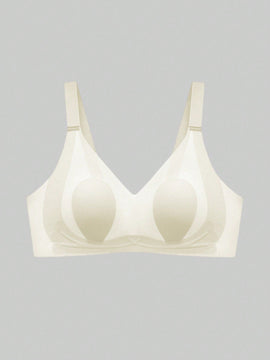 Sujetador sin costuras ni aros de conejito suave para mujer, con soporte suave y orejas de conejo de moda para mayor comodidad y transpirabilidad