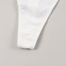 Tanga sexy y transpirable para mujer con disenos de patrones de labios finos