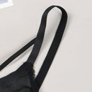 NEW Bralette semitransparente cruzado y sexy sin aro para mujer con forro ligero