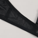 NEW Bralette semitransparente cruzado y sexy sin aro para mujer con forro ligero