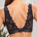 Top de sujetador bustier femenino con cierre trasero