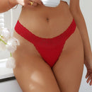 Mujeres Panties con tiras de encaje Diario Simple en unicolor (conjunto de 3)