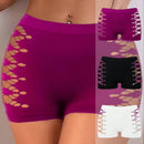 Set de 3 piezas de bragas basicas sexys para mujeres, sin costuras y transpirables, con diseno calado. Varios colores disponibles.