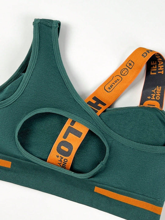 Top sin mangas de yoga para mujer con diseno de espalda hueca para deporte