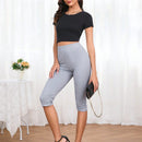 NEW  Clasi Pantalones de Mujer Fruncido Color combinado Liso Casual