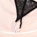 Conjunto de lenceria sexy para mujeres con encaje transparente, conjunto de bralette y panty de encaje floral traslucido