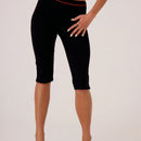 MUSERA Pantalones capri de verano con dobladillo dividido