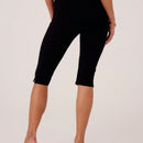 MUSERA Pantalones capri de verano con dobladillo dividido