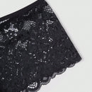 Bragas sexys con encaje en forma de triangulo para mujeres, 1 pieza