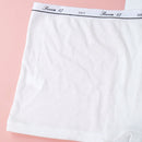 Paquete de 3 braguitas para mujer con corte cuadrado y diseno impreso de moda