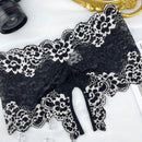 Panties de Encaje Sexy para Mujer con Entrepierna Abierta, Pieza Individual