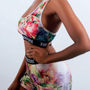 Conjunto de ropa interior deportiva femenina de pantalones cortos ajustados y transpirables para mejorar su curva de espalda