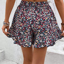 Frenchy Mujeres falda pantalon suelta con cintura elastica y dobladillo relajado