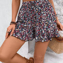 Frenchy Mujeres falda pantalon suelta con cintura elastica y dobladillo relajado