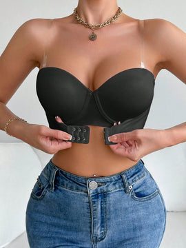 Bra sin tirantes para mujer con soporte de aro, paquete individual para la temporada de bodas