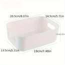 10pcs Caja de Almacenamiento, Caja de Almacenamiento de Escritorio, Caja de Almacenamiento de Cosméticos para el Hogar, Cesta de Almacenamiento de Snacks Diversos para Baño, Cocina y Dormitorio, Suministros para el Hogar