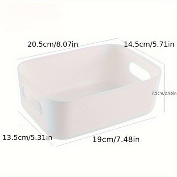 10pcs Caja de Almacenamiento, Caja de Almacenamiento de Escritorio, Caja de Almacenamiento de Cosméticos para el Hogar, Cesta de Almacenamiento de Snacks Diversos para Baño, Cocina y Dormitorio, Suministros para el Hogar