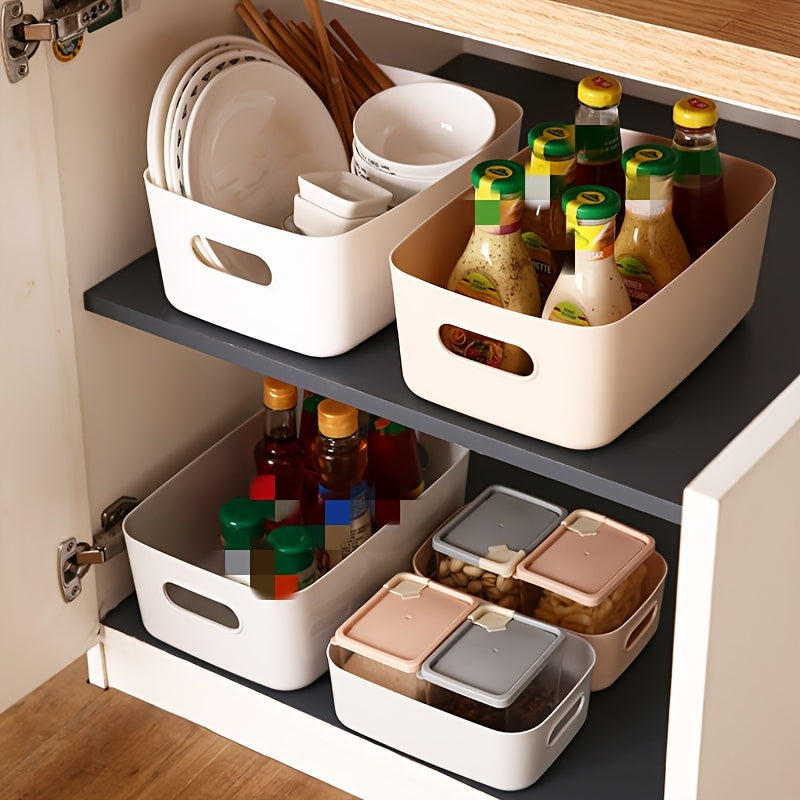 10pcs Caja de Almacenamiento, Caja de Almacenamiento de Escritorio, Caja de Almacenamiento de Cosméticos para el Hogar, Cesta de Almacenamiento de Snacks Diversos para Baño, Cocina y Dormitorio, Suministros para el Hogar
