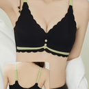 Linda y acogedora sujetador suave Jelly Bar para ninas con soporte sin costuras y push-up en tamano estandar, pieza unica