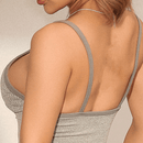 NEW Sujetador deportivo sin alambres acolchado para mujeres, suave y transpirable con elastico para realzar el busto