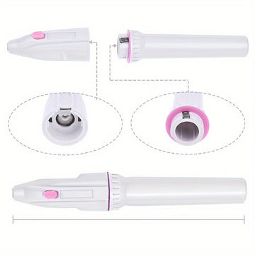 Limas Eléctricas para Uñas, Juego de Taladro de Manicura y Pedicura Eléctrico 5 en 1 Profesional, Herramientas de Arte Personalizado para Uñas con Amoladora