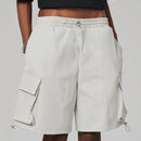 Coolane Shorts utilitarios de corte recto, estilo de novio, genero neutral, primavera y verano, versatiles, longitud hasta la rodilla