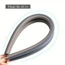 Sello de puerta flexible para ahorrar energía: reduce ruido, bloquea plagas, tira de aislamiento fácil de instalar - 93cm/36.61in