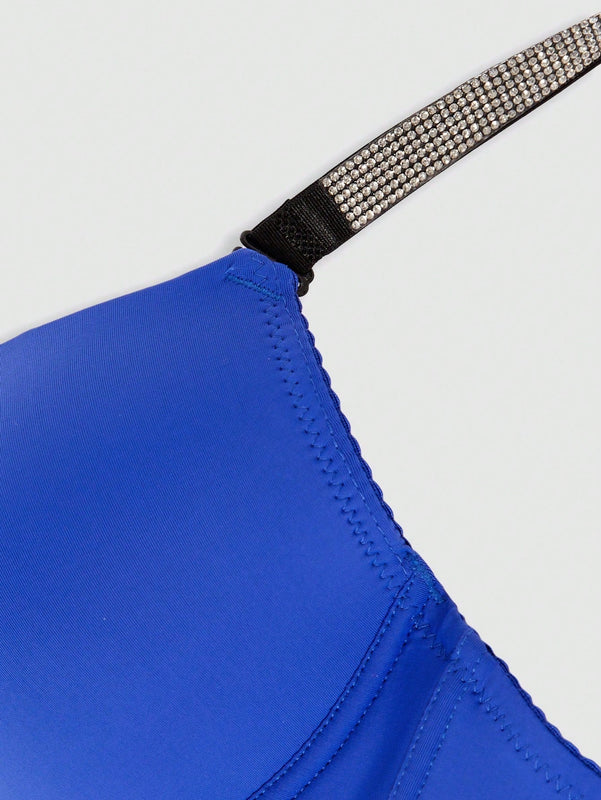 DesireSculpt Sujetador Con Aros Para Mujer Con Decoracion De Lazo