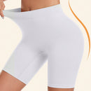 SXY 2paquete Shorts de Biker de Cintura Ancha Solidos, para usar debajo de vestidos para mujer, calzoncillos tipo boxers sin costuras antirozaduras y suaves para mujeres