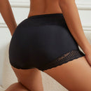 1 pieza Mujeres Cintura Alta Bragas Boxer Briefs Panty de Encaje Panties Cortos de Control de Barriga Boyshorts Florales