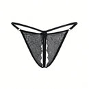 Conjunto de ropa interior sexy para mujer con encaje, 4 piezas