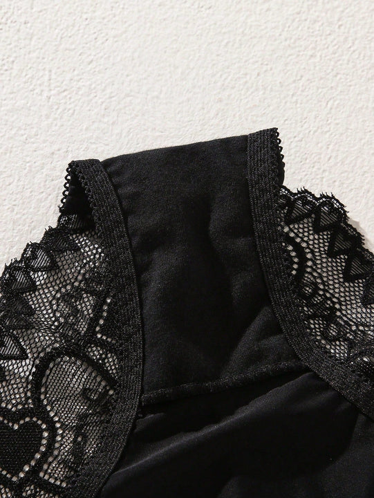 Juego de ropa interior femenina con diseno de mariposa en la parte trasera que incluye una prenda inferior y una parte superior