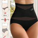 3 piezas de bragas de mujer de cintura alta, fajas con control de barriga, pantis sin costuras