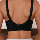 1 pieza Sujetador con correas anchas y push up para mujer