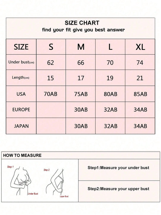 1 sujetador con aros, tirantes transparentes y espalda cruzada