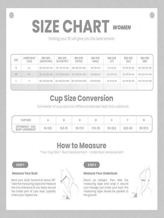 Conjunto De Sujetador De Mujeres De 1 Juego - Diseno Sexy De Malla Y Hueco Con Material Transparente