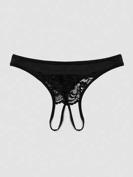 Mujeres Sexy sin costuras con tiras delgadas de encaje Tanga, ropa interior de moda