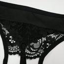 Mujeres Sexy sin costuras con tiras delgadas de encaje Tanga, ropa interior de moda