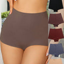 paquete de 5 boyshorts solidos de cintura alta