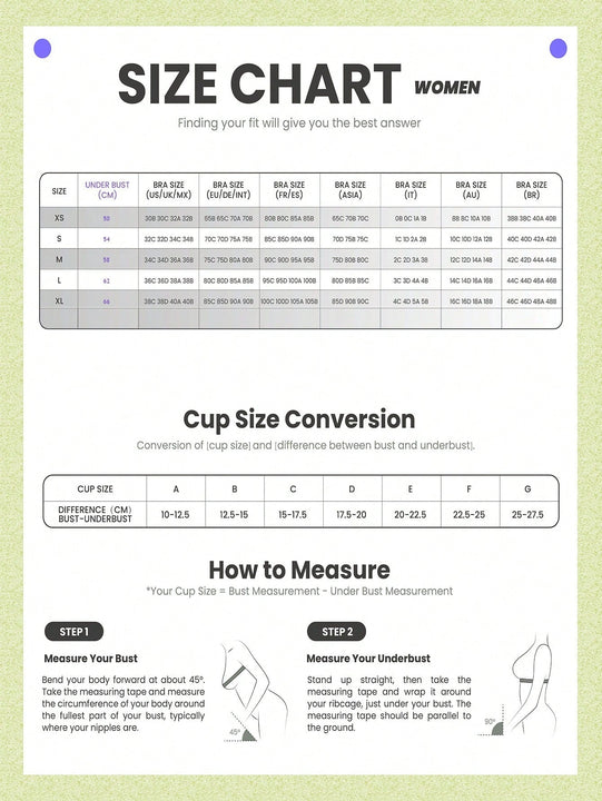 Solido Sujetador Sin Cable, Sujetador Deportivo Para Mujeres, Sujetador De Yoga Comodo Y Sin Costuras Con Almohadillas Removibles