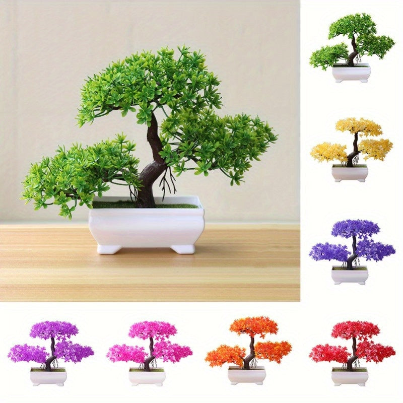 1 planta suculenta artificial en maceta, decoración vibrante para el hogar en verano, para interiores y exteriores, ¡belleza de bajo mantenimiento!